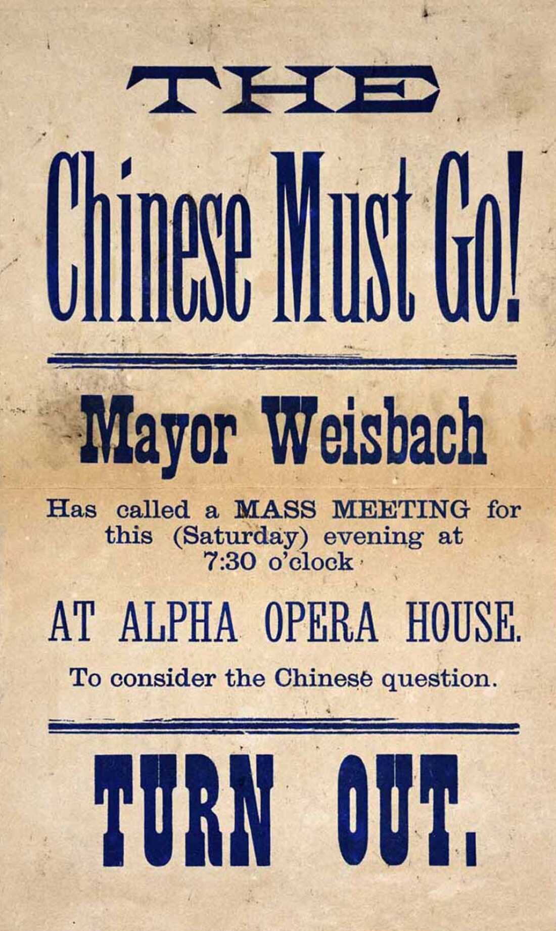 "The Tacoma Method" of Chinese expulsion