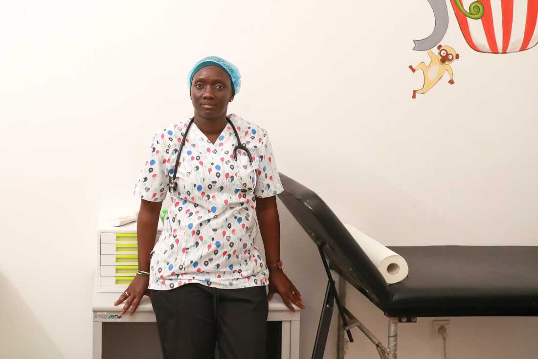 Dr. Ndella Diouf at Dalal Jam Hospital, Guediawaye, Senegal in Nov 08, 2024