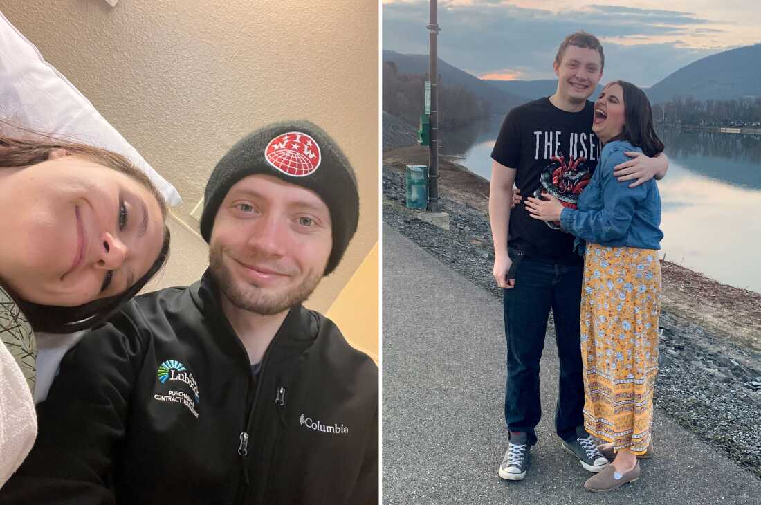 Heath and Glick balance the unexpected nature of Glick’s condition with leading a normal life as a young couple. They decompress by hanging out virtually with their friend group, watching comedy videos together — and taking care of their new 9-month old dog.