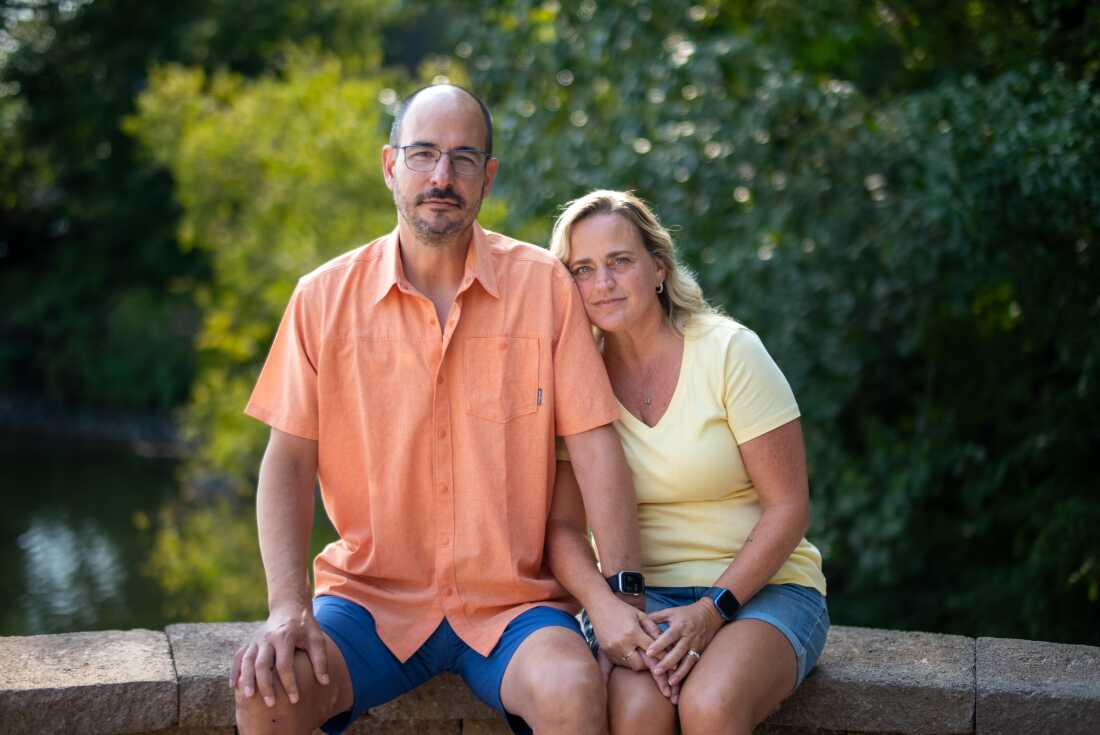 William Wilcox and his wife Cynthia Wilcox. Cynthia Wilcox quit her job in order to help with his care and monitoring of William Wilcox's seizures, which occur nearly daily.