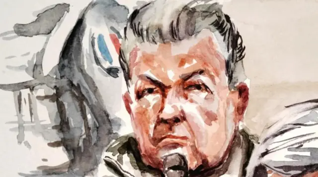 رسم بورتريه لدومينيك بيليكوت