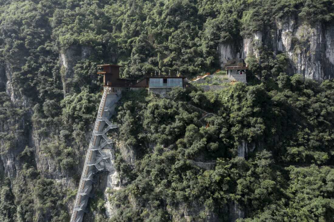 The Renovation of Tianbao Cave District of Erlang Town, 2021, Luzhou, People's Republic of China