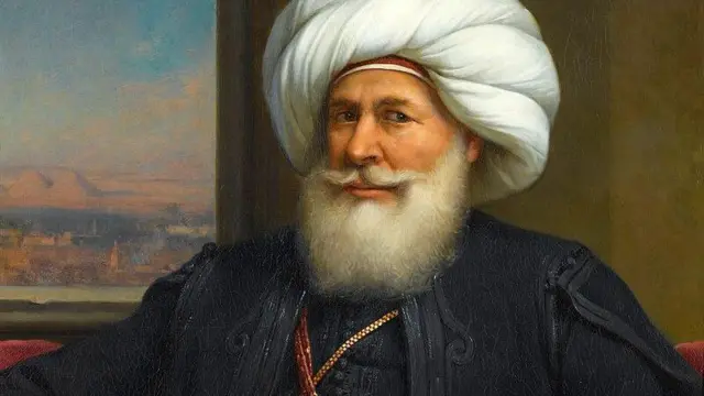 صورة مرسومة لمحمد علي باشا