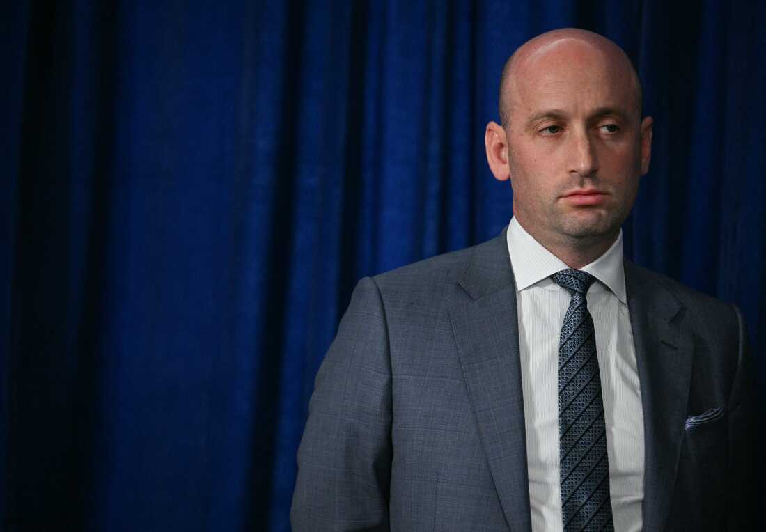 White House Deputy Chief of Staff Stephen Miller in January.