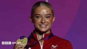Ruby Evans Wins Historic Commonwealth Games Gold