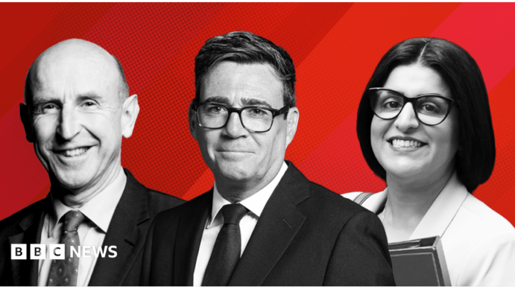 Andy Burnham names new Labour cabinet