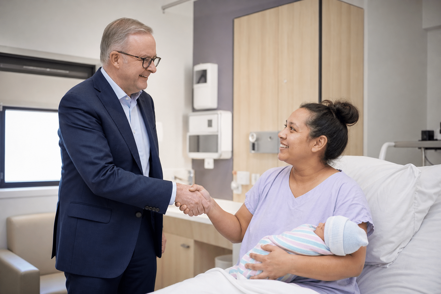 Albanese Announces $10m Royal Darwin Hospital Maternity Upgrade