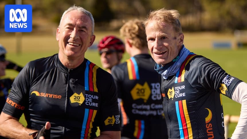 Mark Beretta reflecting on riding with Richard Scolyer during Tour de Cure