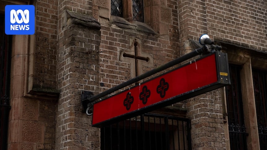 Divine Playhouse pop-up inside deconsecrated Sydney church with protesters gathered outside on opening night