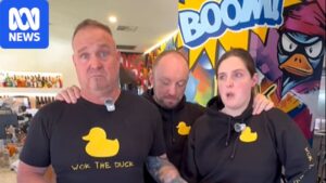 Wok the Duck co-owner David Keir outside the Mount Barker restaurant