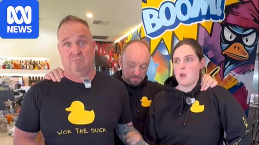 Wok the Duck co-owner David Keir outside the Mount Barker restaurant