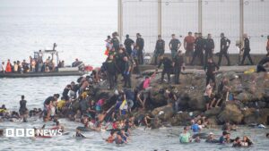Spain Blames Traffickers for Ceuta Migration Surge