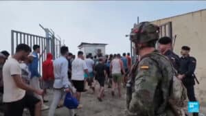 Ceuta Nearly Returns to Normal After Mass Crossings