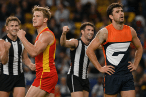 Suns Edge Giants as Magpies Secure Wildcard Berth
