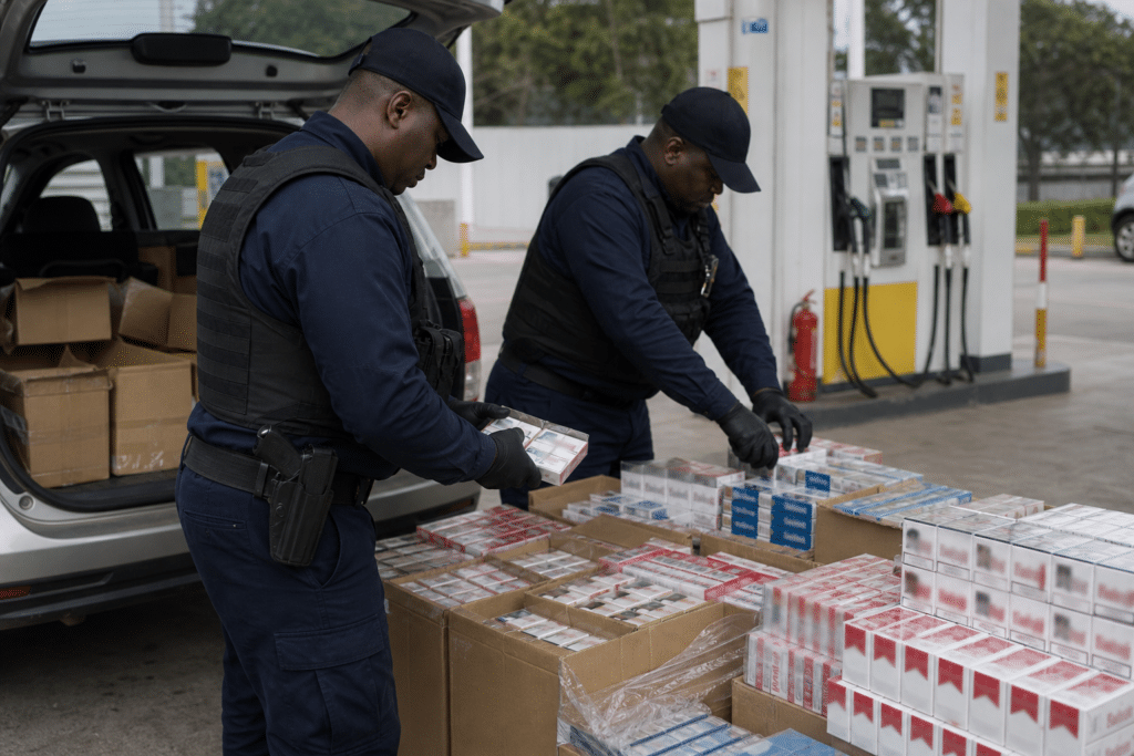 Nationwide Raids Target Illegal Tobacco at Service Stations