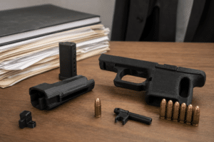 Moree solicitor charged over alleged 3D-printed firearms